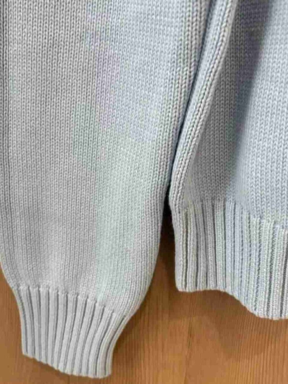 Polo Ralph Lauren Bear Knit Sweater Light Blue Crewneck 🧸 - Picture 2 of 6